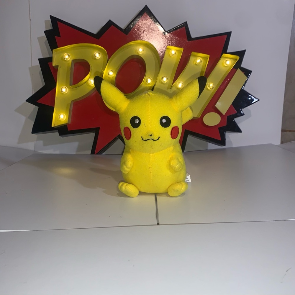 Pokemon Pikachu Toy Factory 7in Plush Stuffed Animal 2017